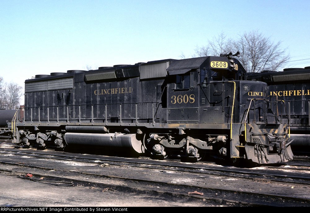 Clinchfield SD45-2 CRR #3608